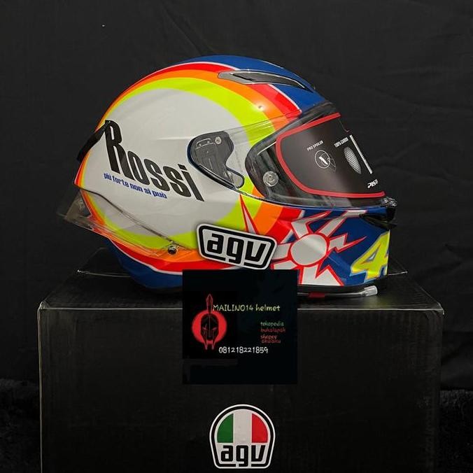 Promo Agv Pista Gprr Valentino Rossi Winter Test 2005