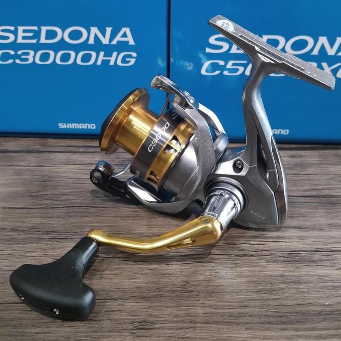 +++++] Reel SHIMANO Sedona FI Spinning Gulungan Pancing