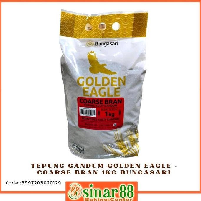 

=====] TEPUNG GANDUM GOLDEN EAGLE 1kg BUNGASARI