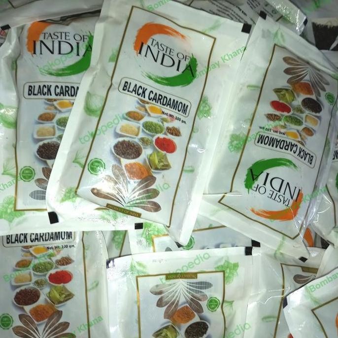 

*#*#*#] Kapulaga Hitam - Black Ilaichi - Badi Ilaichi 100 gram