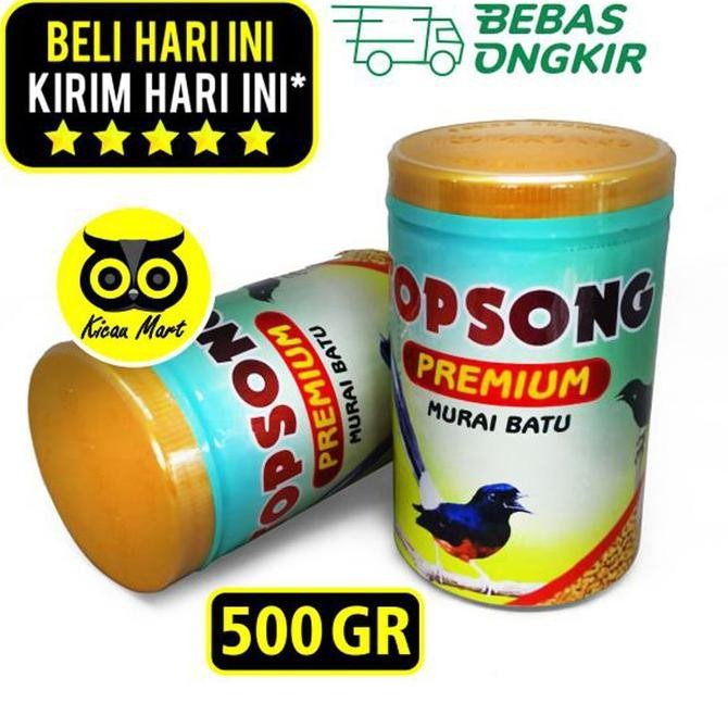 hanya disini] Topsong premium murai batu pur voer top song coklat pakan burung murai
