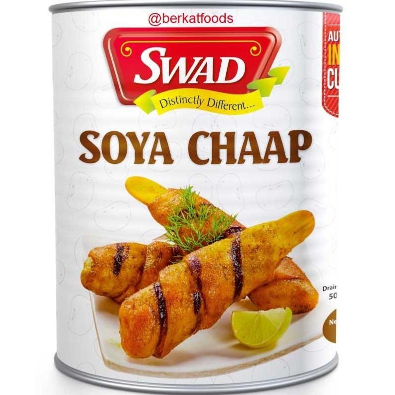 

^^^^^] Soya Chaap Swad India / Authentic Indian Soya Bean Chunks / Vegan Protein