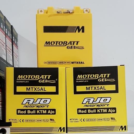 AKI MOTOR YAMAHA MIO SMILE, MIO SPORTY MOTOBATT MTX5AL AKI KERING