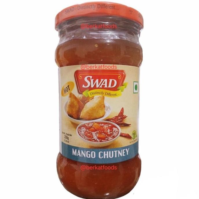 

\"\"\"\] Hot Spicy Mango Chutney Swad / Saus Mangga Pedas India / Mirch Chatney