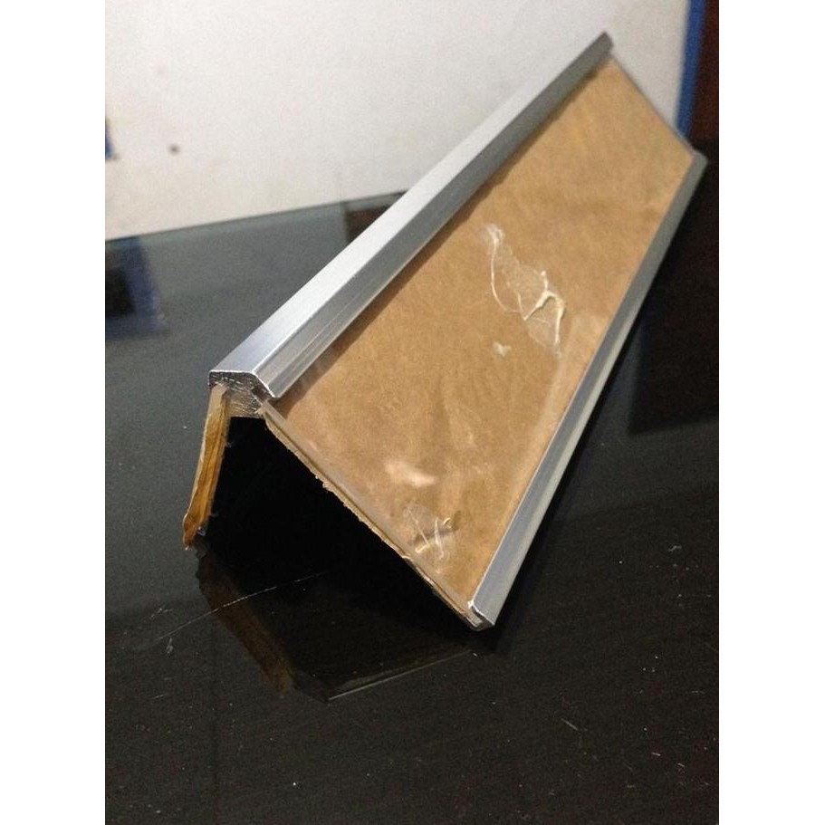 

Name Plate Holder Alumunium Panjang 25Cm Sign Holder Tempat Nama Original