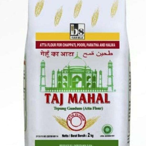 

`````````] TAJ MAHAL ATTA 2kg (TEPUNG GANDUM)