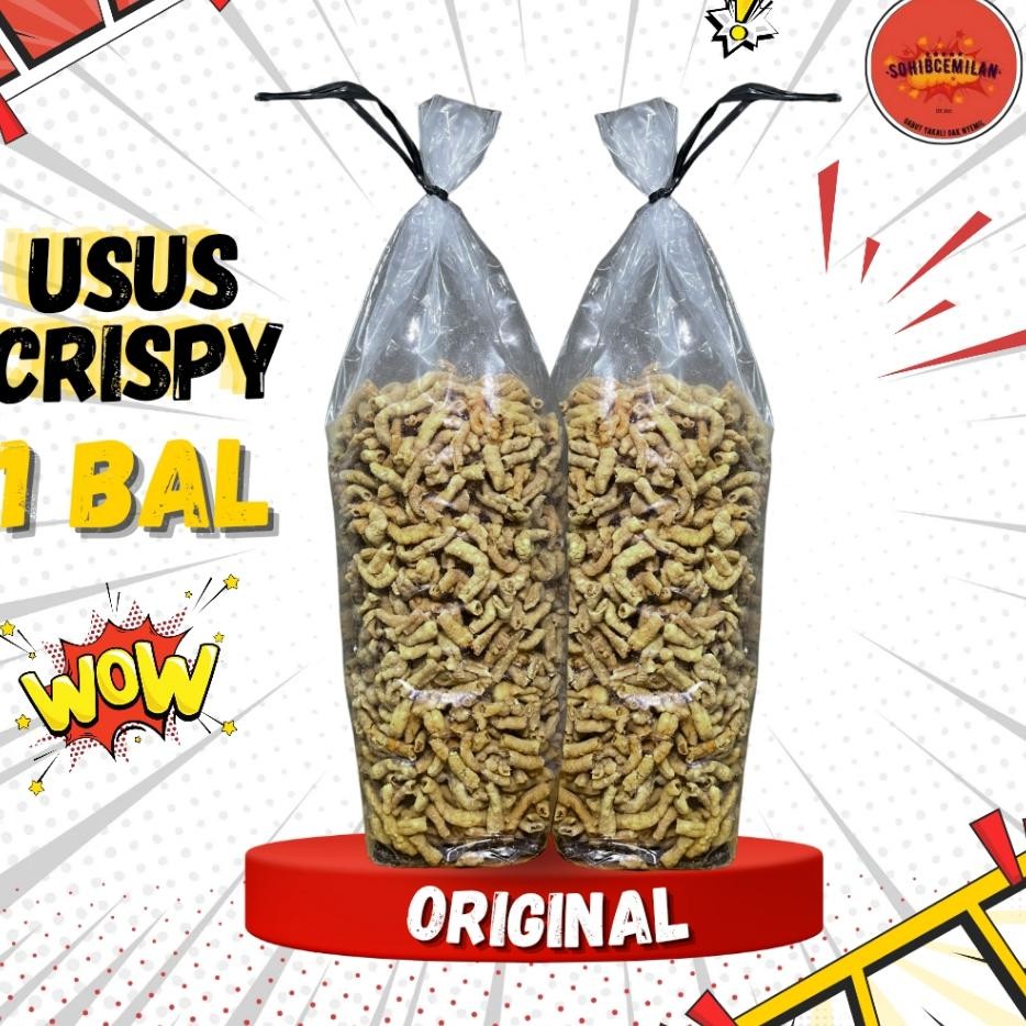 

Keripik Usus Ayam Crispy 2Kg Keripik Usus Ball Ballan