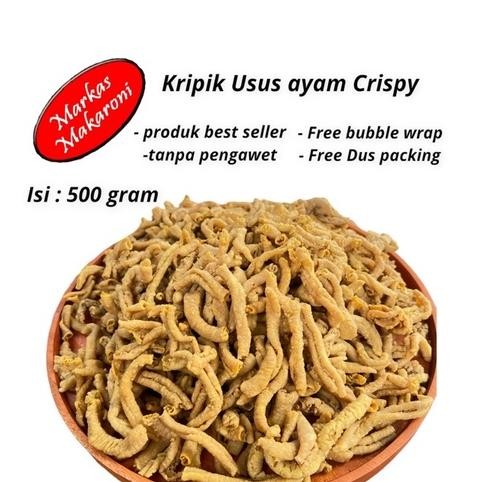 

Kripik Usus Ayam Crispy Gram