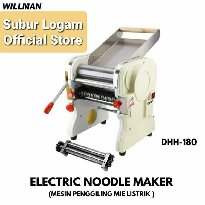 WILLMAN DHH 180 GILINGAN MIE GEAR BESI NOODLE MAKER PASTEL MOLEN ORIGINAL DAN TERPERCAYA
