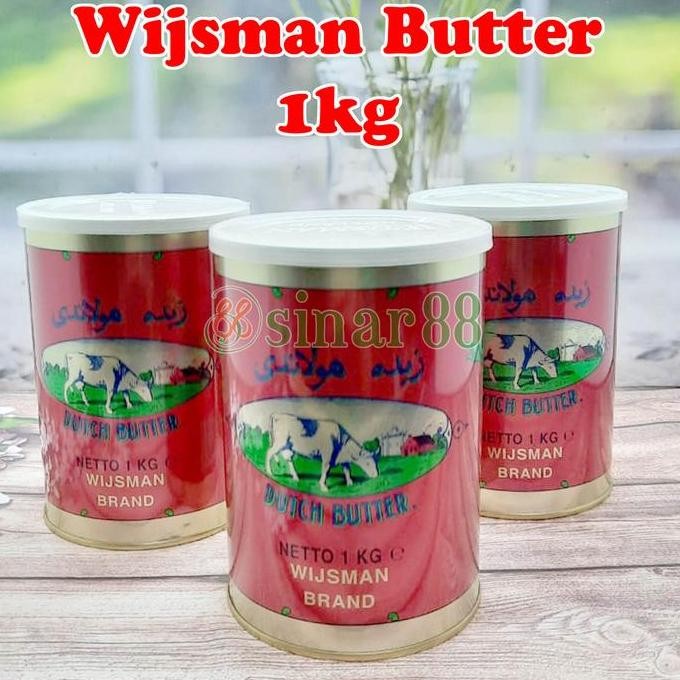 

best produk] Wysman Butter Tinned 1kg (Wijsman)