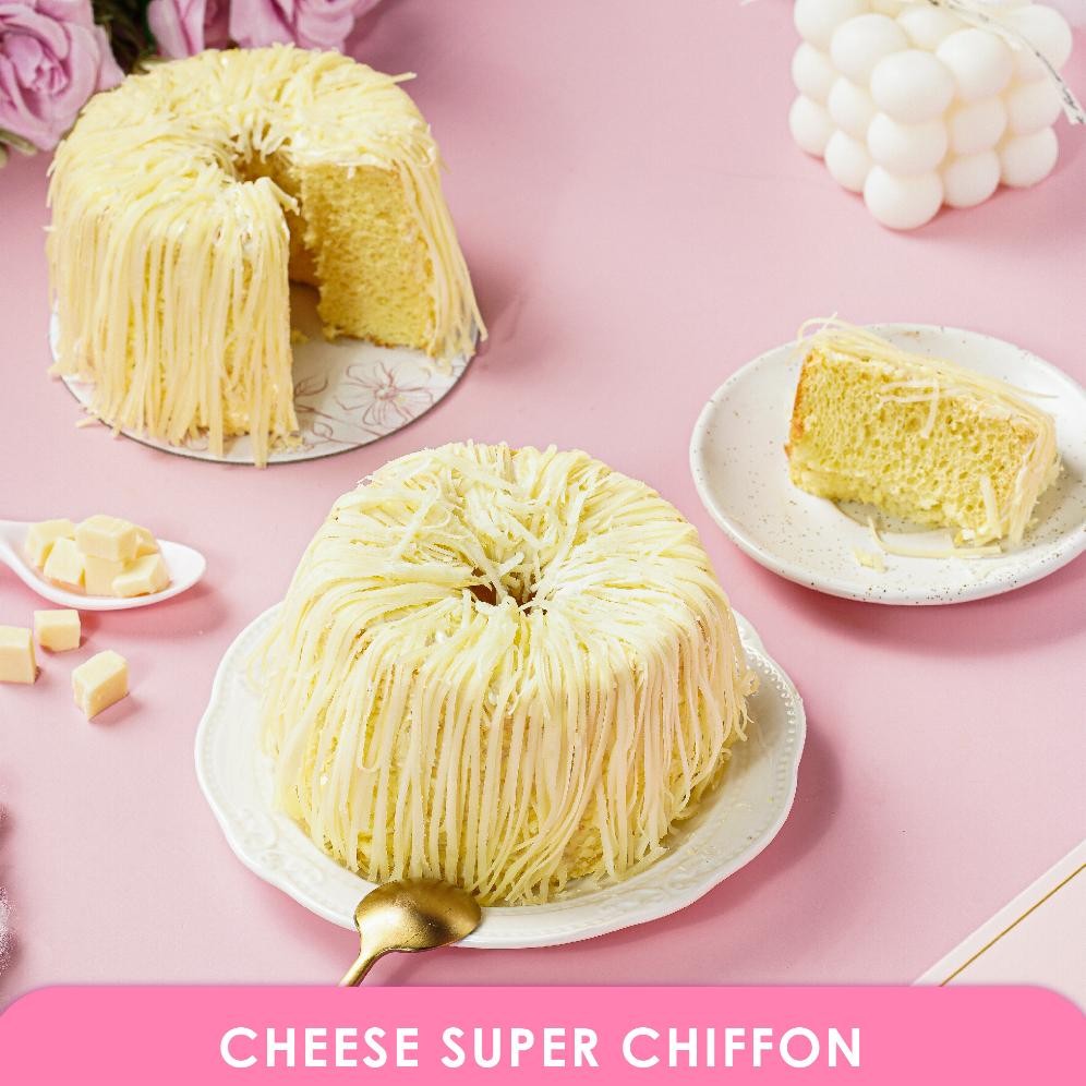 

Promoo!! C BAKES Kue Bolu Chiffon Keju - Cheese Super Chiffon Cake HALAL