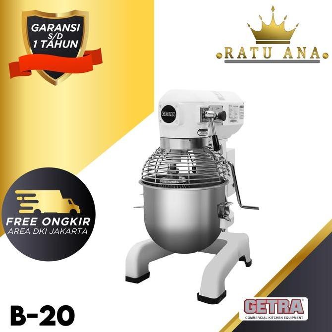 Planetary Mixer GETRA B20 / B 20 Terlaris