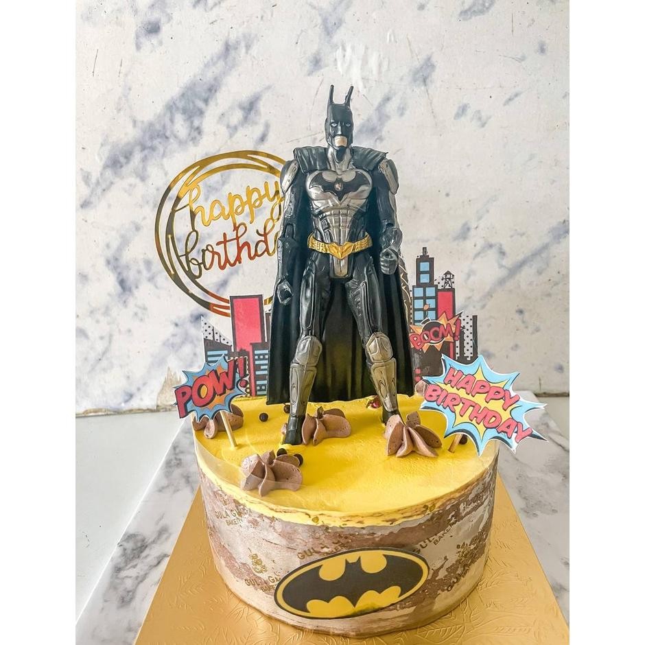 

Promoo!! Naked cake ulang tahun Batman uk 16cm enak murah premium