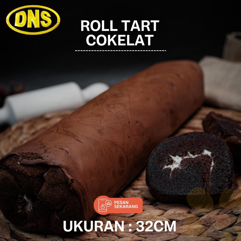 

Promoo!! Bolu Gulung Coklat BESAR / Homemade Kue Roll Tart PREMIUM