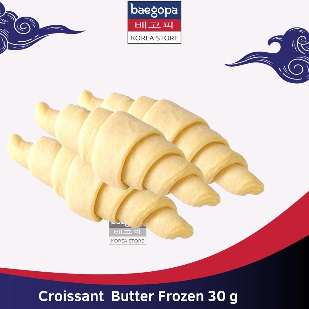 

Promoo!! BONPATIS Croissant Butter Frozen 30g | Croffle Pastry Fuff Panggang