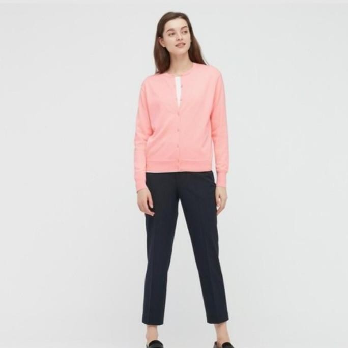 UNIQLO WOMEN CARDIGAN SUPIMA COTTON UV PROTECTION PJG