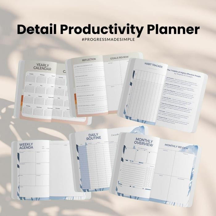 

SWG Productivity Planner by RA Planner | Planner 2024| Buku Journal