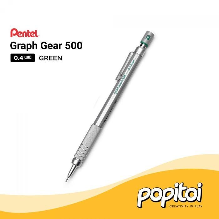 

SWG Pentel Graph Gear 500 Mechanical Drafting Pencil GraphGear Pensil Mekanik