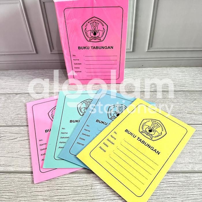 

SWG Azka Stationery SATU PACK ( 50 PCS ) Buku Tabungan Anak Sekolah Paper