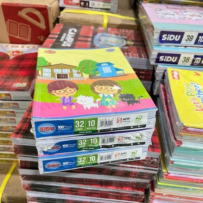 

SWG Sidu 32 38 & 58 lembar original, buku tulis sekolah bagus murah berkualitas bersih putih stationary