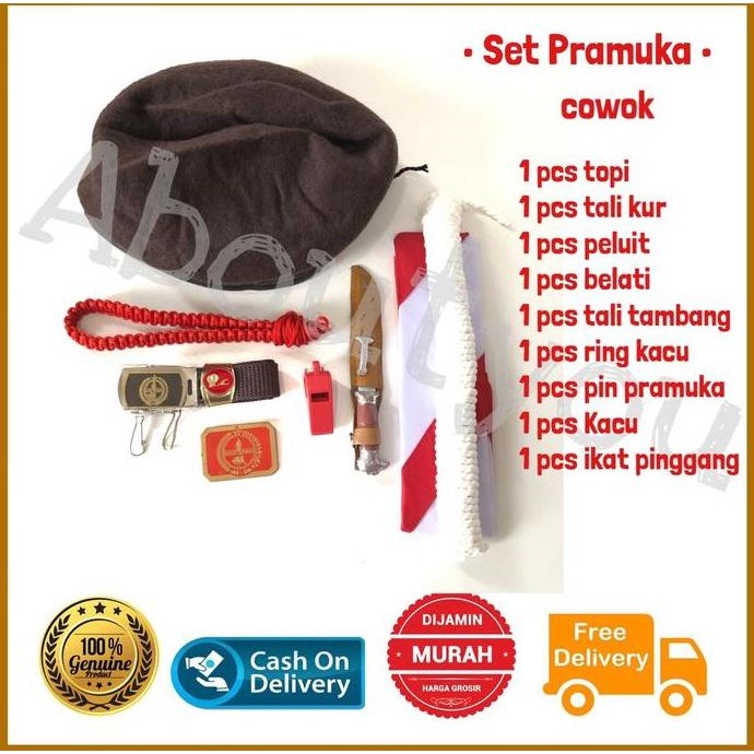Promo Set Pramuka Lengkap Peralatan Pramuka Lengkap Sd Smp Pramuka Set