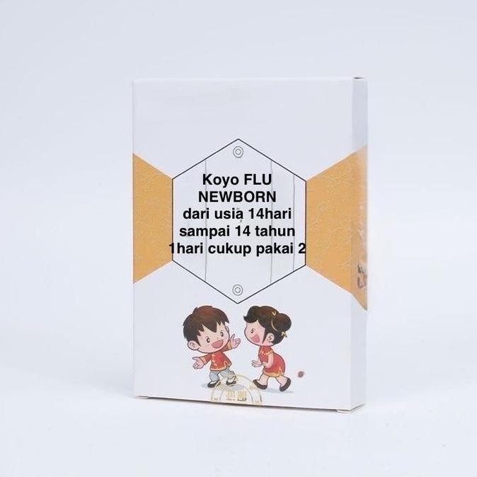 Koyo Newborn/Koyo Bayi Anak Batu/Flu/Kembung/Susah Bab
