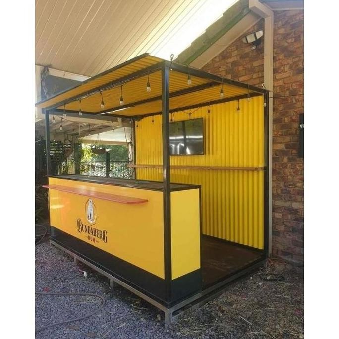 Booth container bar Booth container Cafe Outdoor booth container Cafe minimalis GM