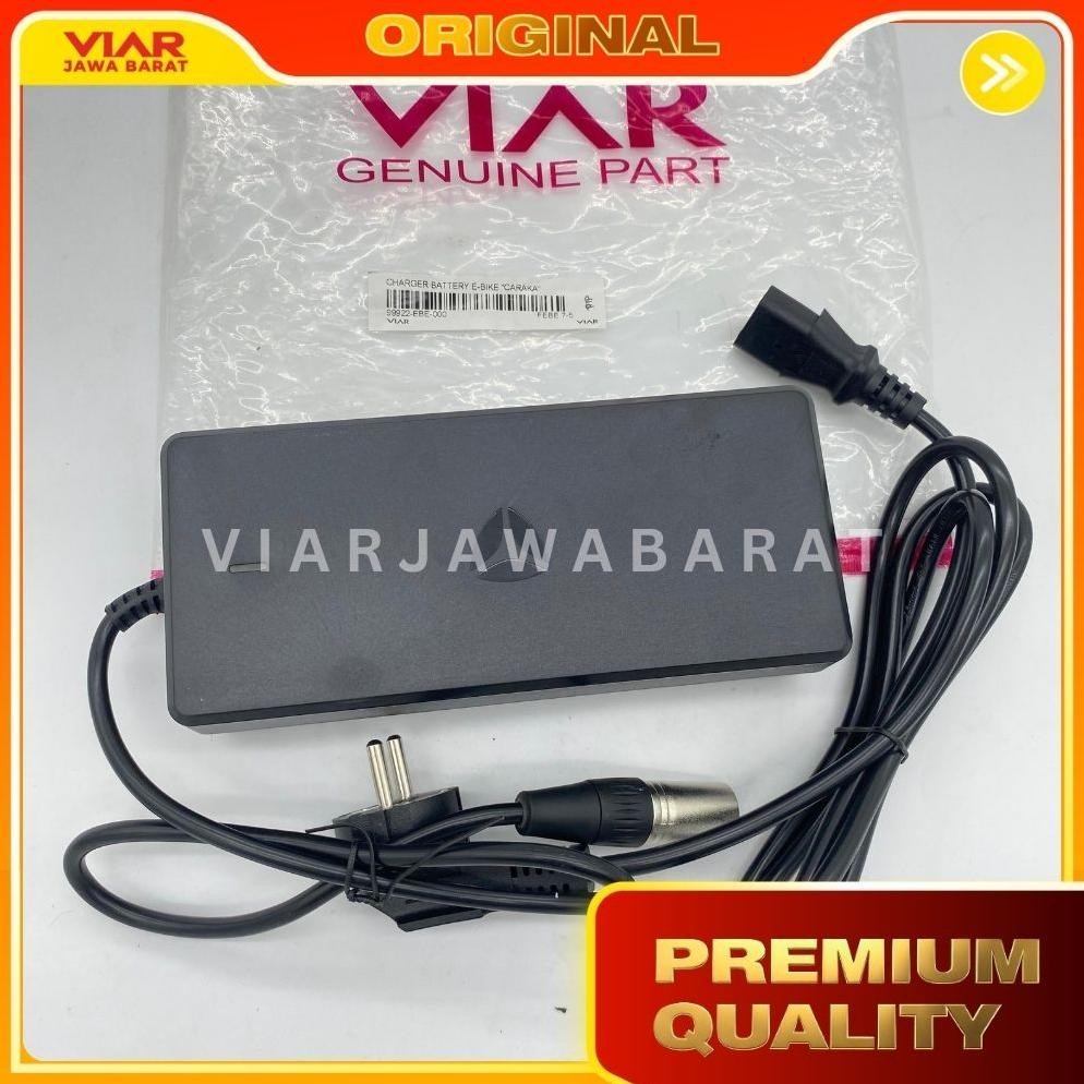 Charger Battery E-BIke Viar Caraka C2 Original 99922-EBE-000 / Charger Sepeda Listrik / Charger SELI