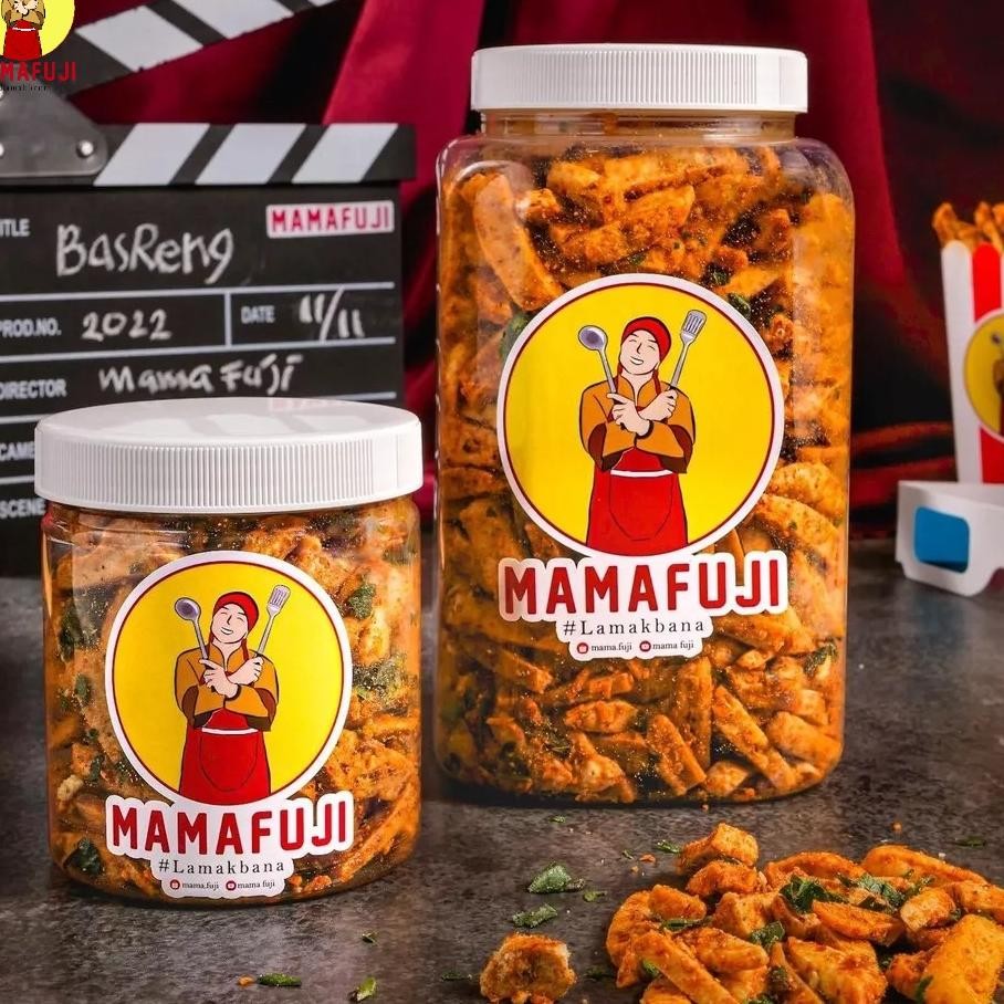

Mamafuji Basreng Pedas Asin Balado Pedas Daun Jeruk 850Gr