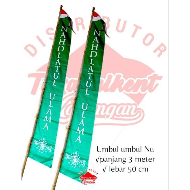 Umbul  umbul Muslimat  umbul umbul fatayat  umbul umbul Nu