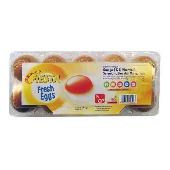 

Produk Baru!! FIESTA Fresh Egg 10 Butir - Telur Ayam Segar Kualitas Premium
