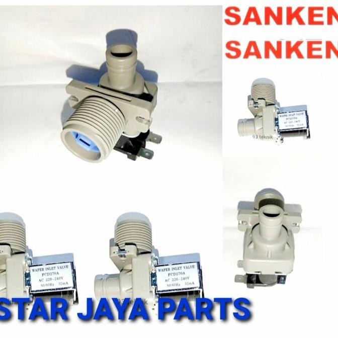 Selenoid Water inlet valve mesin cuci Sanken 1 tabung