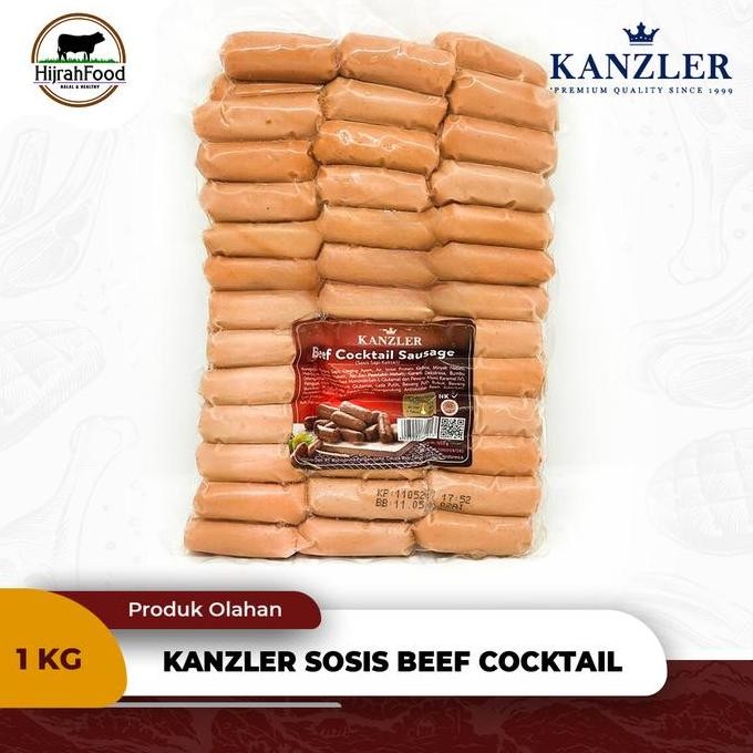 

Kanzler Beef Cocktail Sausage | Sosis Sapi Breakfast (1 kg) H24
