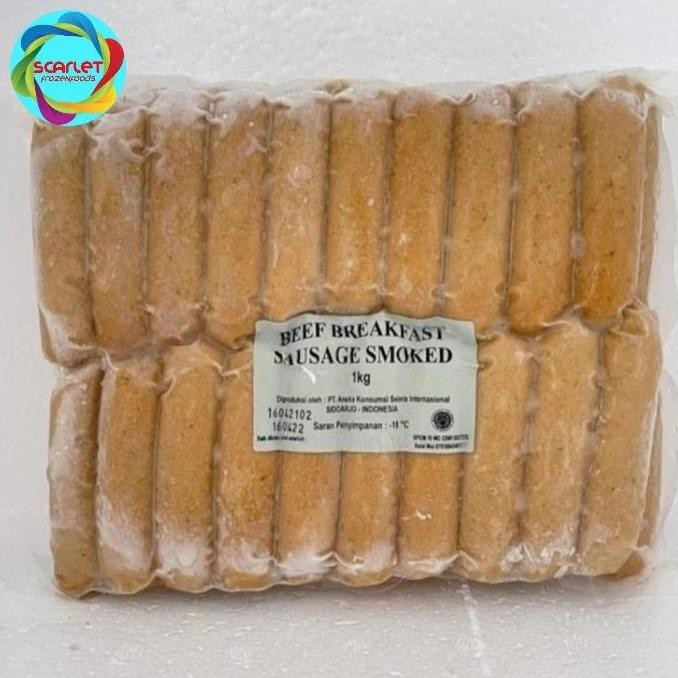 

SMOKED BEEF SAUSAGE | SOSIS SAPI 1 KG H24