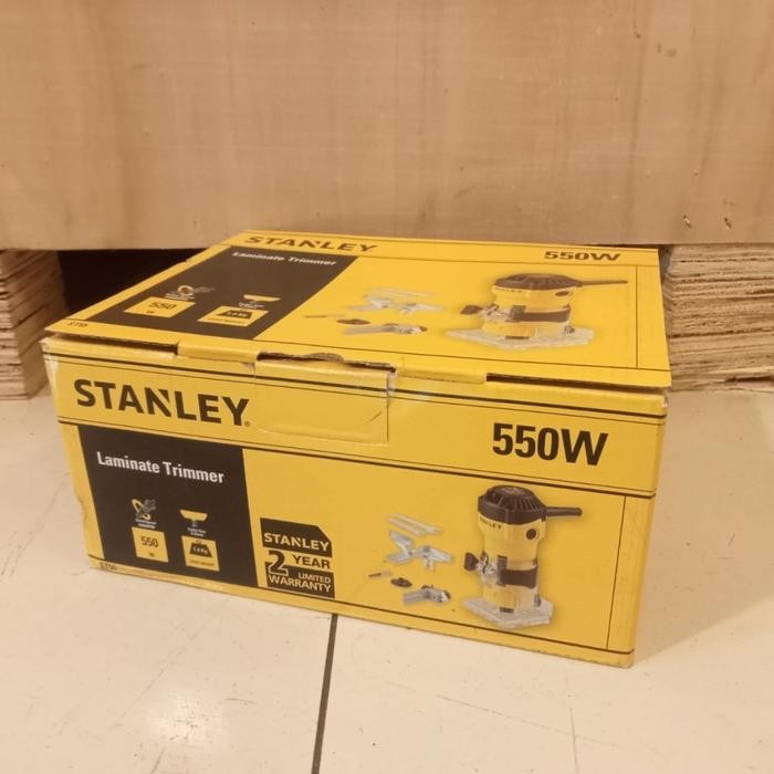 Terbaik Mesin Profil Kayu St 55 Stanley St55 Trimmer 550W Laminate Trimmer