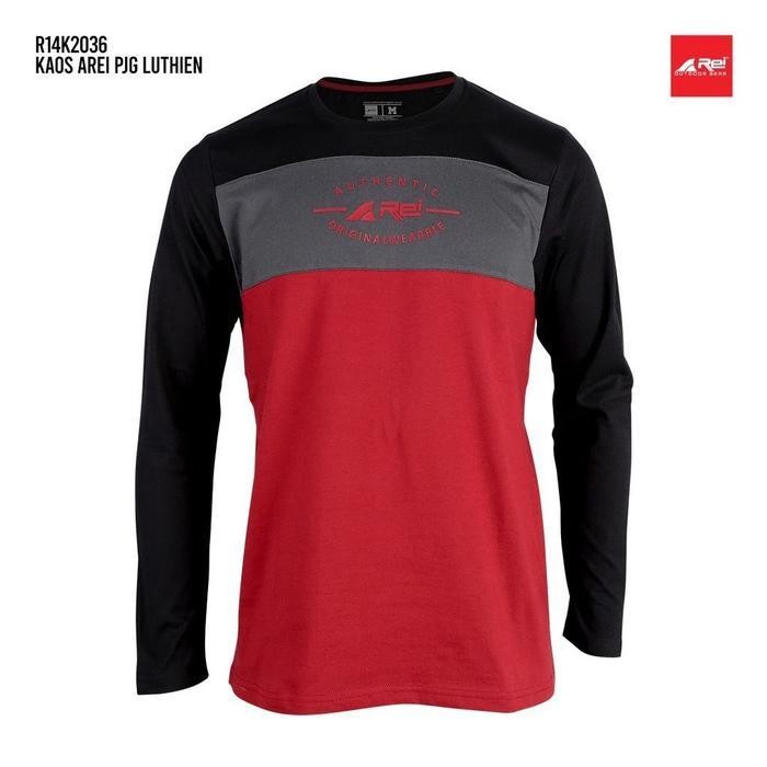 Kaos Pria Lengan Panjang Luthien Arei Outdoorgear