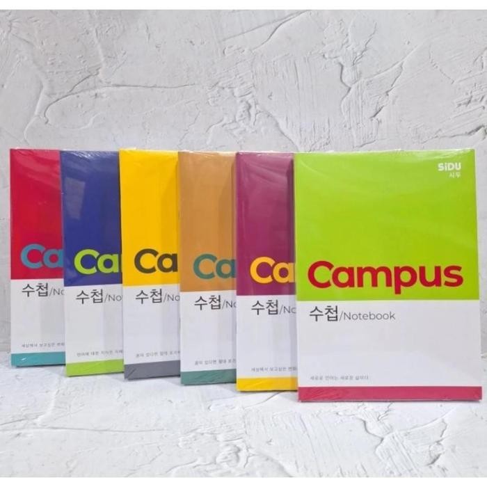 

Sp (5 Buku) Sidu Maxi Buku Tulis 42 Lembar Kampus Campus Design Sampul Korea / Buku Besar Panjang