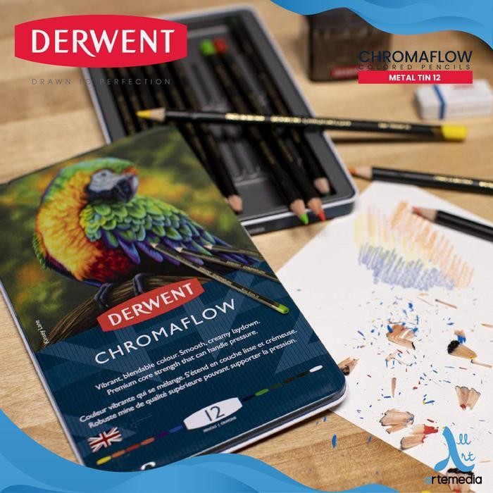 

Sp Derwent Chromaflow Color Pencil Pensil Warna Set