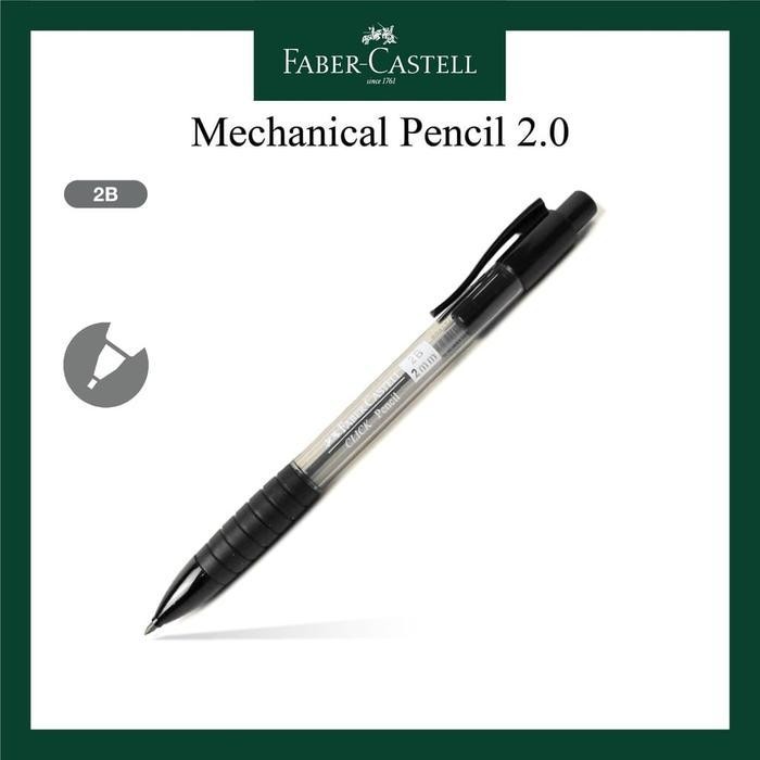 

Sp Pensil Mekanik Faber Castell / Mechanical Pencil Click 2.0 Mm