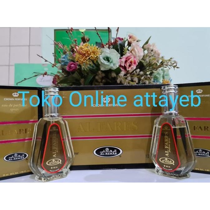 Parfum Al Rehab Eau De Parfum Al Fares 50Ml Spray Al Rehab