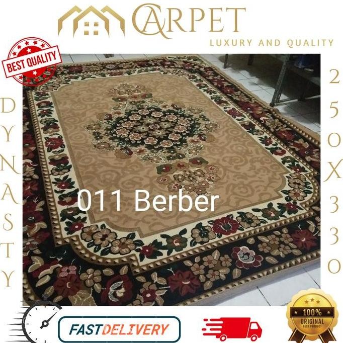 Karpet permadani tebal uk 250x330 karpet dynasty ukuran jumbo