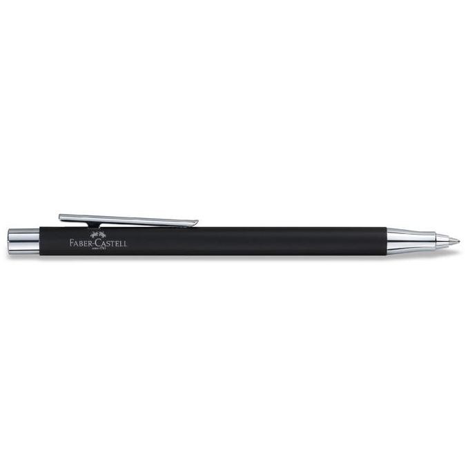 

BEBAS ONGKIR - Faber-Castell Neo Slim Ballpoint Stylus Black Matt, Shiny Chromed