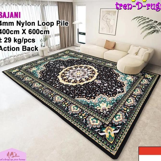 Tren-D-rugs karpet jumbo besar 400x600 permadani motif turki turkey vintage eropa klasik persian aes