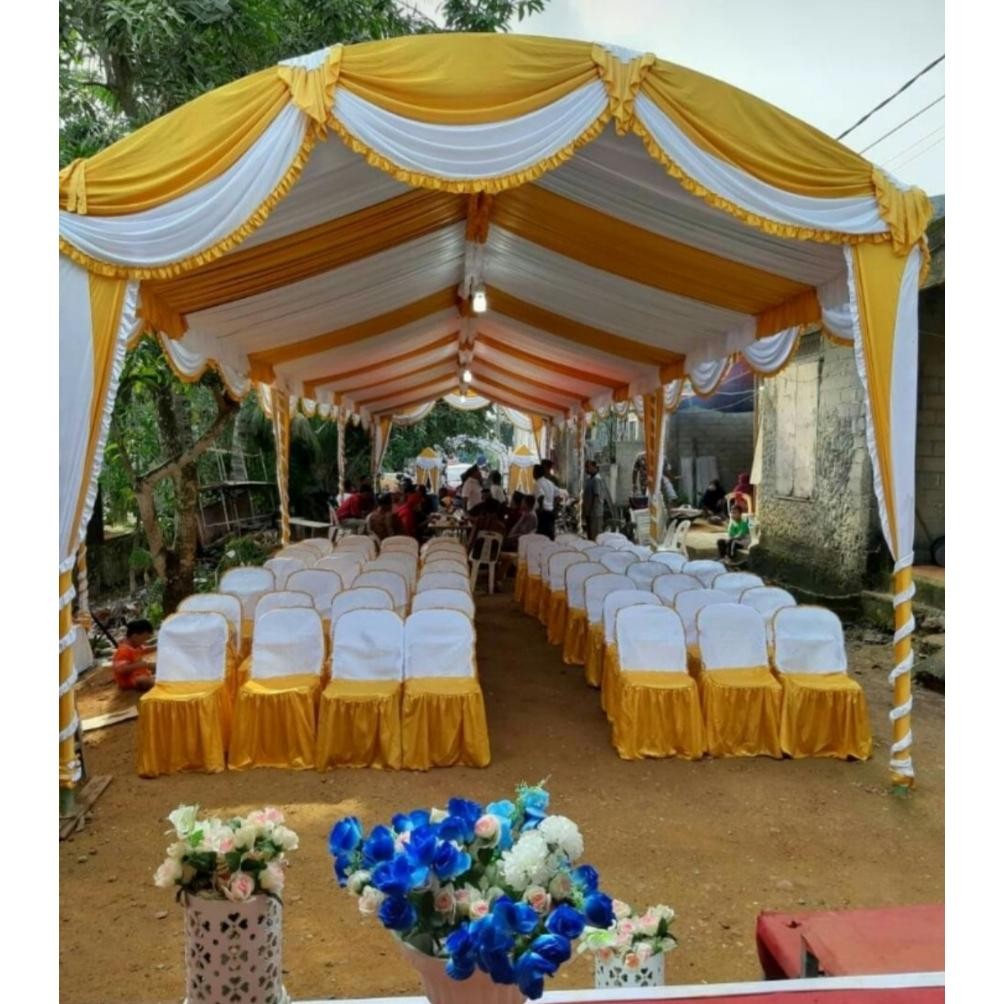 Plafon Sisir Atau Plafon Serut Atau Plafon Tenda Dekorasi Model Serut Atau Plafon Tenda Model Sisir 