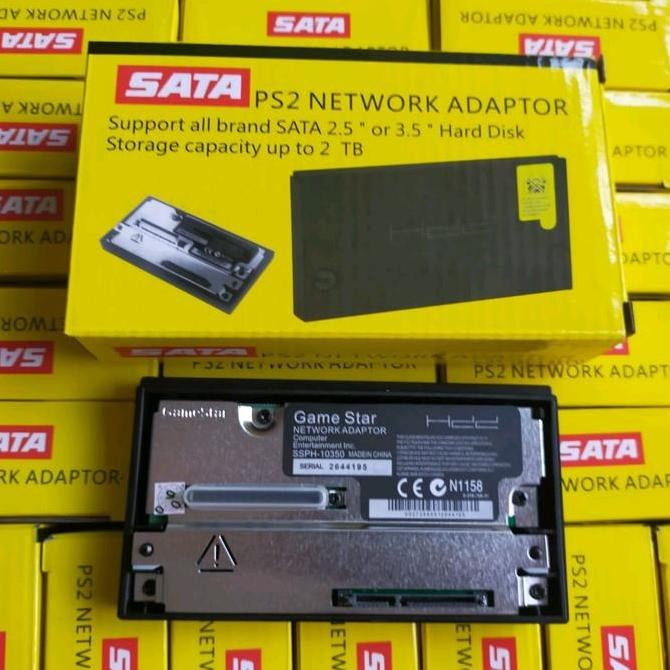 PS2 NETWORK ADAPTOR SATA / NA SATA PS2 Terlaris