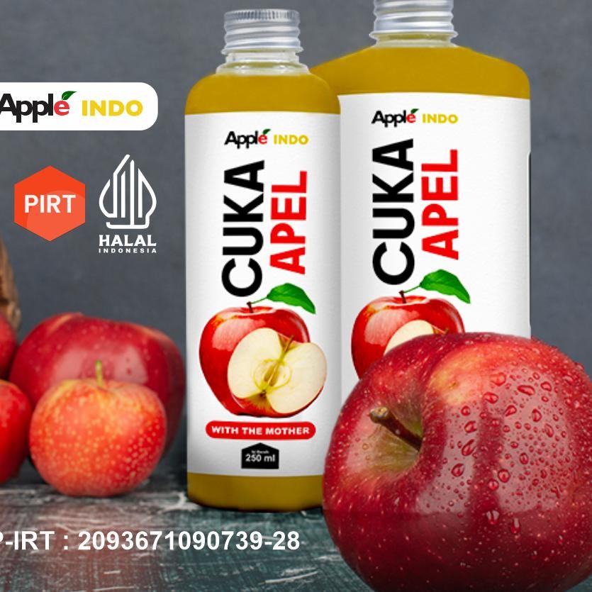 

Indo Cuka Apel Untuk 1 Liter Organic Cider Vinegar With Mother
