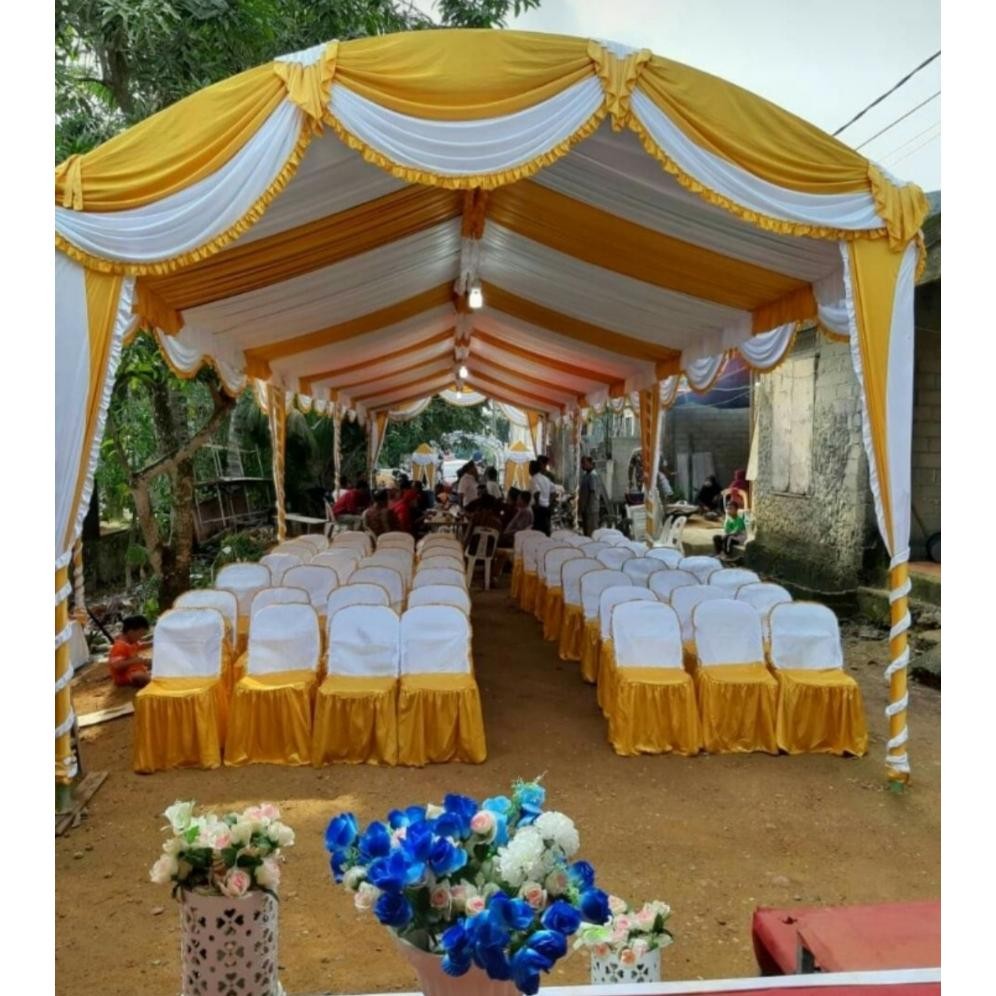 Plafon Sisir Atau Plafon Serut Atau Plafon Tenda Dekorasi Model Serut Atau Plafon Tenda Model Sisir 