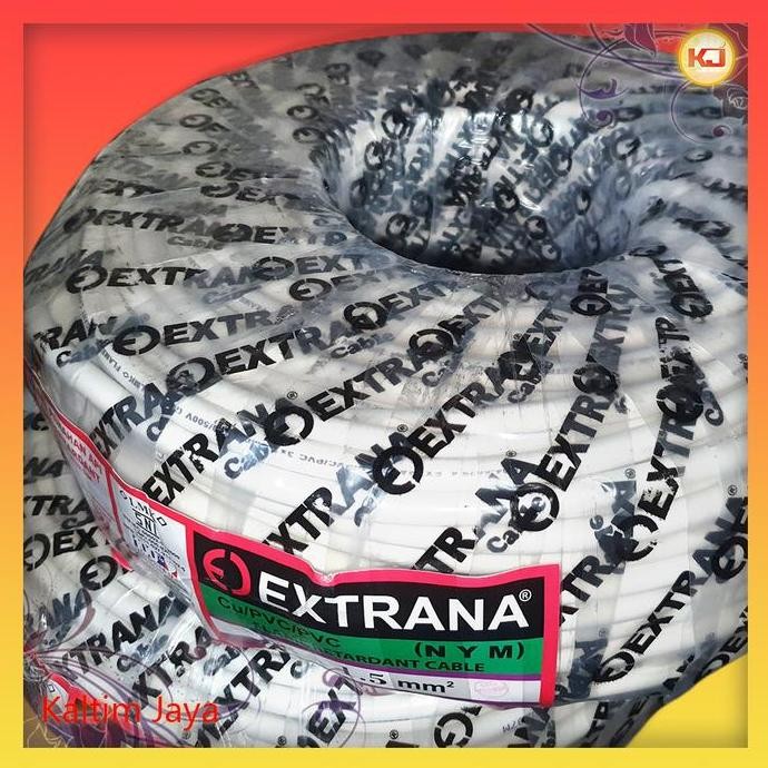 =+=+=+] Kabel Listrik NYM 3x1.5 / 3x1,5 x / 3 x 1.5 mm Tunggal Extrana Roll 100m