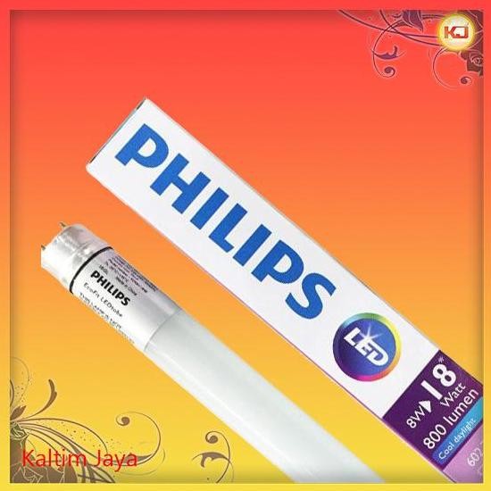 %%%%] Lampu TL LED Philips T8 Ecofit LEDtube 8W / 765 Neon 8 watt 8-18W