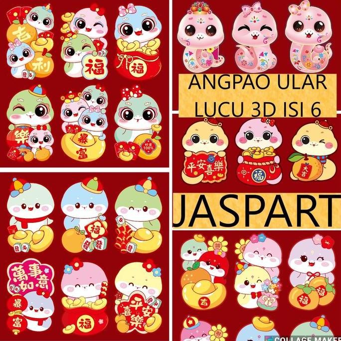 

=====] ANGPAO IMLEK GENTONG PREMIUM PENDEK SHIO ULAR 2025 TAHUN BARU EDISI GENTONG